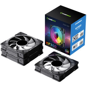 Gamemax KF300 ARGB 120mm Three Fan Pack