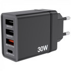 Incarcator retea Verbatim CHR-30EU1 1x USB-C, 3x USB, 30W