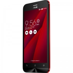 ASUS Zenfone 2 ZE500CL, Dual Core, 16GB, 2GB RAM, Single SIM, 4G, Red