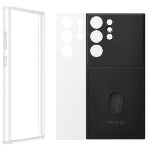 Samsung Capac protectie spate Frame Black pentru Galaxy S23 Ultra (S918)