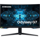 Monitor LED Samsung Gaming Odyssey 7 LC27G75TQSPXEN Curbat 27 inch QHD VA 1 ms 240 Hz HDR FreeSync Premium Pro & G-Sync Compatible