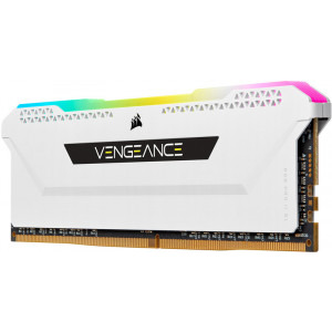 Corsair Vengeance RGB PRO SL White 32GB DDR4 3200MHz CL16 Quad Channel Kit