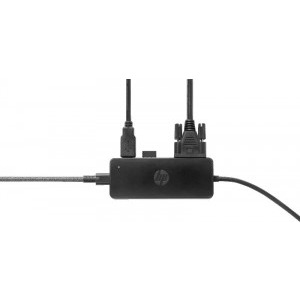 HP USB-C Travel Hub G2, 1x VGA, 1x HDMI, 2x USB
