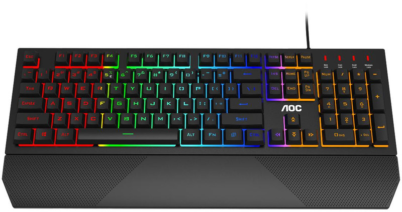 Tastatura Gaming AOC GK200 Rainbow