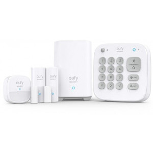eufy Kit Alarma Smart Security, Senzor miscare, 2x Senzori intrare, Tastatura, Wireless