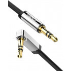 Cablu de date / adaptor Ugreen AV119, Jack 3.5mm Male la Jack 3.5mm Male, 1 m, Black