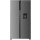 Frigider Side By Side Heinner HSBS-H439NFXWDE++, 439 L, Clasa E, Full No Frost, Inverter, Dozator apa, Control electronic, Iluminare LED, 177 cm, Inox
