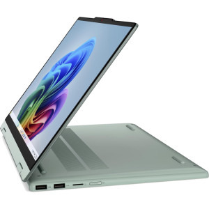 Lenovo 14'' IdeaPad 5 2-in-1 14AGP11, WUXGA OLED Touch, Procesor AMD Ryzen™ AI 7 445 (8M Cache, up to 4.60 GHz), 16GB DDR5, 1TB SSD, AMD Radeon 840M, No OS, Breeze Moss