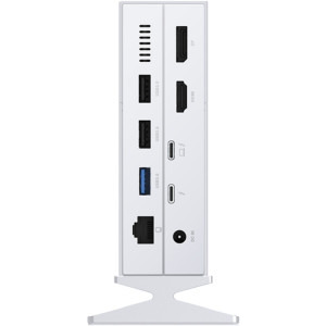 D-Link DUF-E01 14-in-1 Thunderbolt 4 Docking Station, 60W Power Delivery, 1x HDMI 2.1, 1x DP 1.4, 1x Thunderbolt 4, Gigabit LAN, 1x USB-C, 3x USB 3.1, 2x USB 2.0, SD, microSD