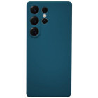 Lemontti Capac protectie spate Silicon Silky Blue pentru Galaxy S25 Ultra