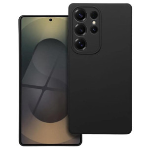 Lemontti Capac protectie spate Silicon Soft Slim Black pentru Galaxy S25 Ultra
