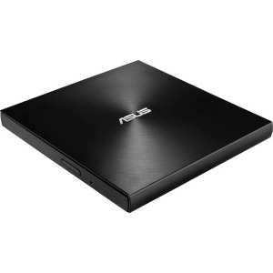 ASUS ZenDrive U8M, ultra-slim extern DVD citire/scriere, USB-C, suport M-DISC, Negru
