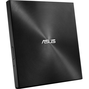 ASUS ZenDrive U8M, ultra-slim extern DVD citire/scriere, USB-C, suport M-DISC, Negru