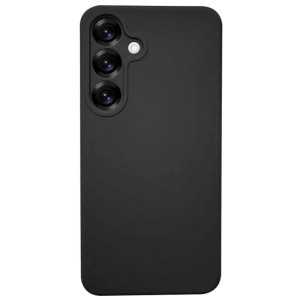 Lemontti Capac protectie spate Silicon Soft Slim Black pentru Galaxy S25 Plus