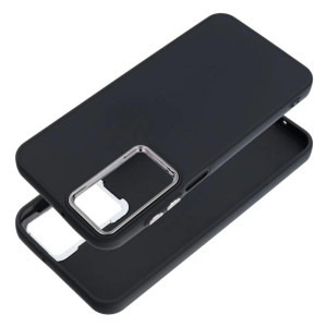 Lemontti Capac protectie spate Frame Black pentru Galaxy S25 Ultra