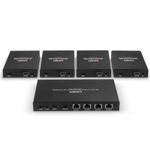 LINDY Splitter HDMI 4K60, 1x HDMI Female - 4x HDMI Female