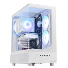 Gaming BALAUR Epic Hyper Alb, Intel i7-12700F 2.1GHz, 32GB DDR5, 1TB SSD, RX 9060 XT 16GB DDR6, Iluminare RGB