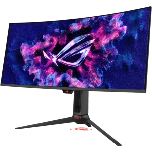 ASUS Gaming ROG Swift PG34WCDN Curbat 34 inch UWQHD QD-OLED 0.03 ms 360 Hz USB-C HDR FreeSync Premium Pro & G-Sync Compatible