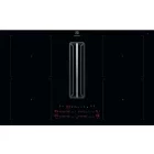 Plita incorporabila Electrolux KCC84453CK, Inductie, 4 zone de gatit, Hota integrata, Breeze, 83 cm, Negru