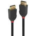 Cablu video LINDY DisplayPort Male - DisplayPort Male, v2.0, 3m, negru