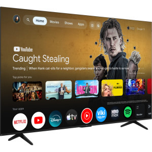 TCL Smart TV QLED 75P7L Seria P7L 189cm negru 4K UHD HDR
