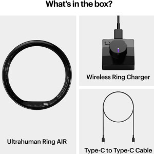 Ultrahuman Ring AIR, Aster Black 12
