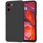 Lemontti Silicon Soft Slim Black pentru Moto G05
