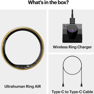 Ultrahuman Ring AIR, Bionic Gold 12