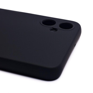 Lemontti Capac protectie spate Silicon Soft Slim Black pentru Galaxy A05