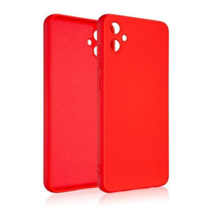 Lemontti Capac protectie spate Silicon Soft Slim Red pentru Galaxy A05