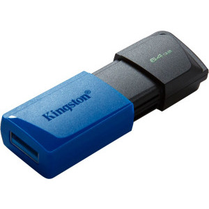Kingston DataTraveler Exodia M 64GB USB 3.2 Gen 1 Black/Blue 2buc