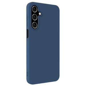 Lemontti Capac protectie spate Silicon Silky Blue pentru Galaxy A16