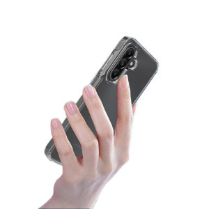 Lemontti Capac protectie spate Silicon Transparent pentru Galaxy A26