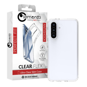 Lemontti Capac protectie spate Silicon Transparent pentru Galaxy A36