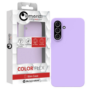 Lemontti Capac protectie spate Silicon Silky Purple pentru Galaxy A56