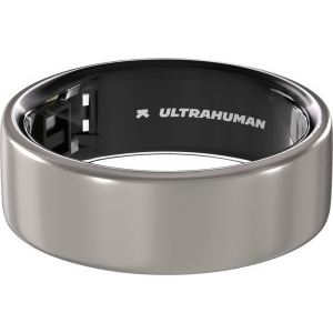 Ultrahuman Ring AIR, Raw Titanium 9