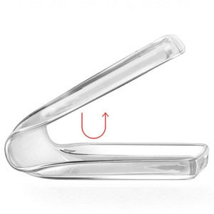 Lemontti Capac protectie spate Silicon Transparent pentru Galaxy S23 Ultra