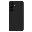 Lemontti Capac protectie spate Silicon Soft Slim Black pentru Galaxy S24 FE