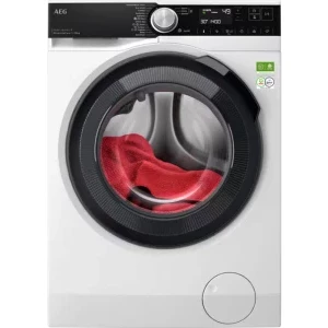 Masina de spalat rufe AEG LFR95146SUE, 10 kg, 1400 RPM, Clasa A, Inverter, AbsoluteCare, AbsoluteWash, PowerCare, Steam Refresh, My AEG Care, Alb