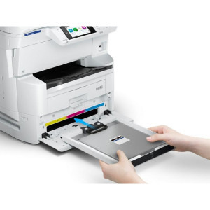 Epson WorkForce Pro EM-C8100RDWF, InkJet, Color, Format A3+, Duplex, Retea, Wi-Fi, Fax