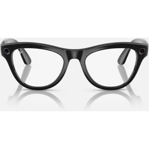 Ray-Ban Skyler Gen 1 32GB Shiny Black/Transitions Cerulean Blue