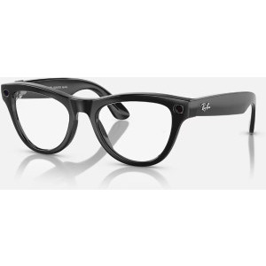 Ray-Ban Skyler Gen 1 32GB Shiny Black/Transitions Cerulean Blue