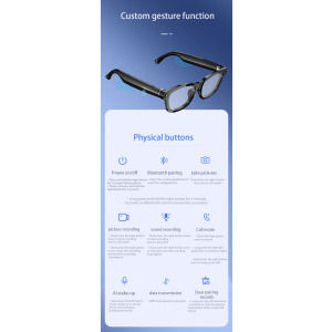Blackview Ochelari inteligenti, BV100SG Sunglasses lenses