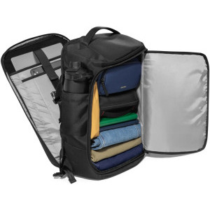 Tomtoc Rucsac laptop 17.3 inch Navigator-T67, capacitate 38L, deschidere tip valiza, buzunare smart, culoare negru