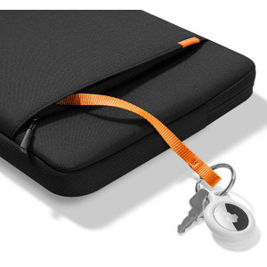 Tomtoc Husa laptop Apple MacBook Pro 15, 14-15 inch, Defender-A13, protectie de grad militar, culoare negru