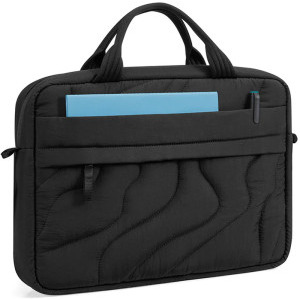 Tomtoc Geanta laptop Apple MacBook Pro 16, 15.6-16 inch, Terra-A28, buzunar magnetic spate, culoare negru