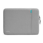 Tomtoc Husa laptop Apple MacBook Pro, 13.5-14 inch, Defender-A13, protectie de grad militar, culoare gri