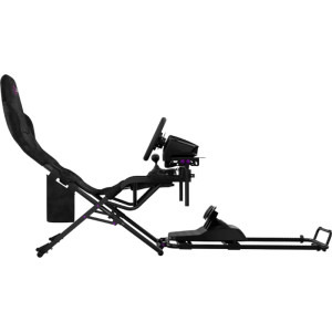 LORGAR Flex Raf1 Sim Racing Cockpit Advanced Foldable Black