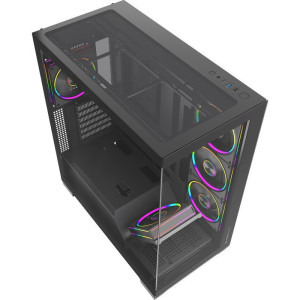 Gaming GREUCEANU Epic Prime Advanced Edition, AMD Ryzen 7 9800X3D 4.7GHz, 32GB DDR5, 1TB SSD, RTX 5060 Ti 16GB GDDR7, Iluminare RGB