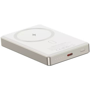 Canyon 10000 mAh, OnPower 510 Slim, Incarcare wireless Magsafe, Power Delivery 20W, Beige